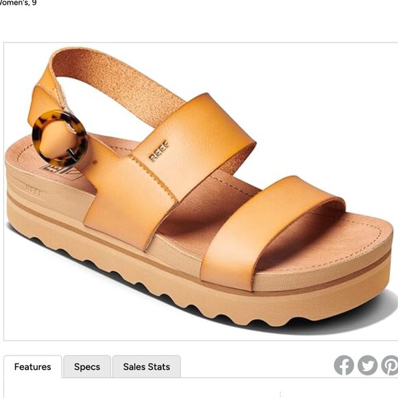Reef Women's Tan Sandals - Picture 3 of 8